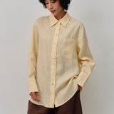 Great Linen Shirt in Butter