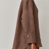 Friday Linen Pants in Walnut
