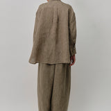 Sculptor Linen Pants in Moss