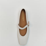 Great Mary Janes in Pearl