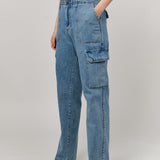 The Great Denim Cargo in Light Wash