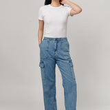 The Great Denim Cargo in Light Wash