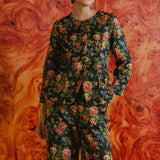 Heritage Brocade Waistcoat in Earl Grey