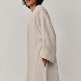 Siesta Linen Dress in Oat