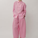 Vita Linen Shirt in Flamingo