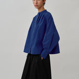 Ryder Blouse in Cobalt Blue