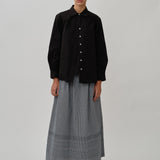 Shift Shirt Set in Black