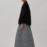 Shift Shirt Set in Black