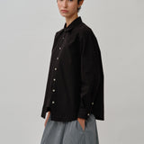 Shift Shirt Set in Black