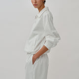 Cruise Bomber Jacket in White