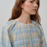 Studio Pintuck Dress in Popsicle
