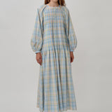 Studio Pintuck Dress in Popsicle