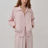 Cruise Bomber Jacket in Pink