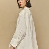 Friday Linen Shirt in White