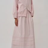 Escapade Pleated Skirt in Pink