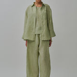 Sculptor Linen Pants in Melon