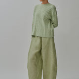 Sculptor Linen Pants in Melon