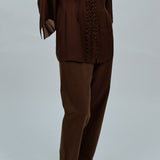 Core Tapered Pants in Chocolate