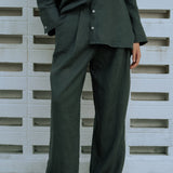 The Great Linen Trousers in Emerald