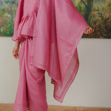 Eternal Ramie Selendang in Peony