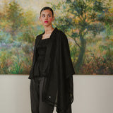Eternal Ramie Selendang in Black