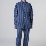 Brunch Pants in Navy Stripe