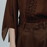 Core Tapered Pants in Chocolate